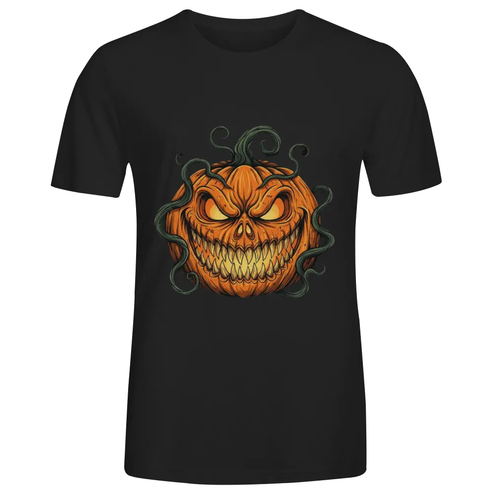 Scary Halloween Pumpkin Graphic Tee
