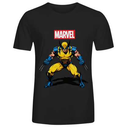 Marvel Wolverine Graphic T - Shirt - Unleash the Adamantium Fury!