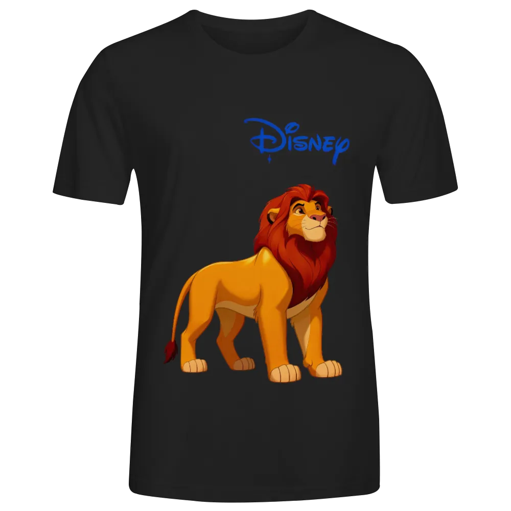 Disney The Lion King Simba Graphic T - Shirt - Embrace the King of the Pride Lands!
