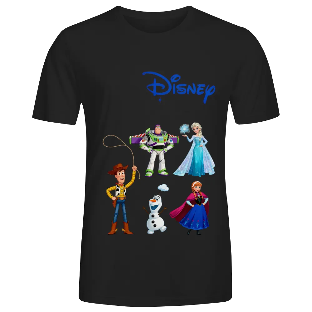 Disney Classics T-Shirt Woody Buzz Elsa Anna  Olaf