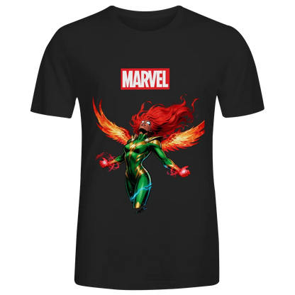 Marvel Phoenix Force Jean Grey Graphic Tee - Unleash the Cosmic Power!