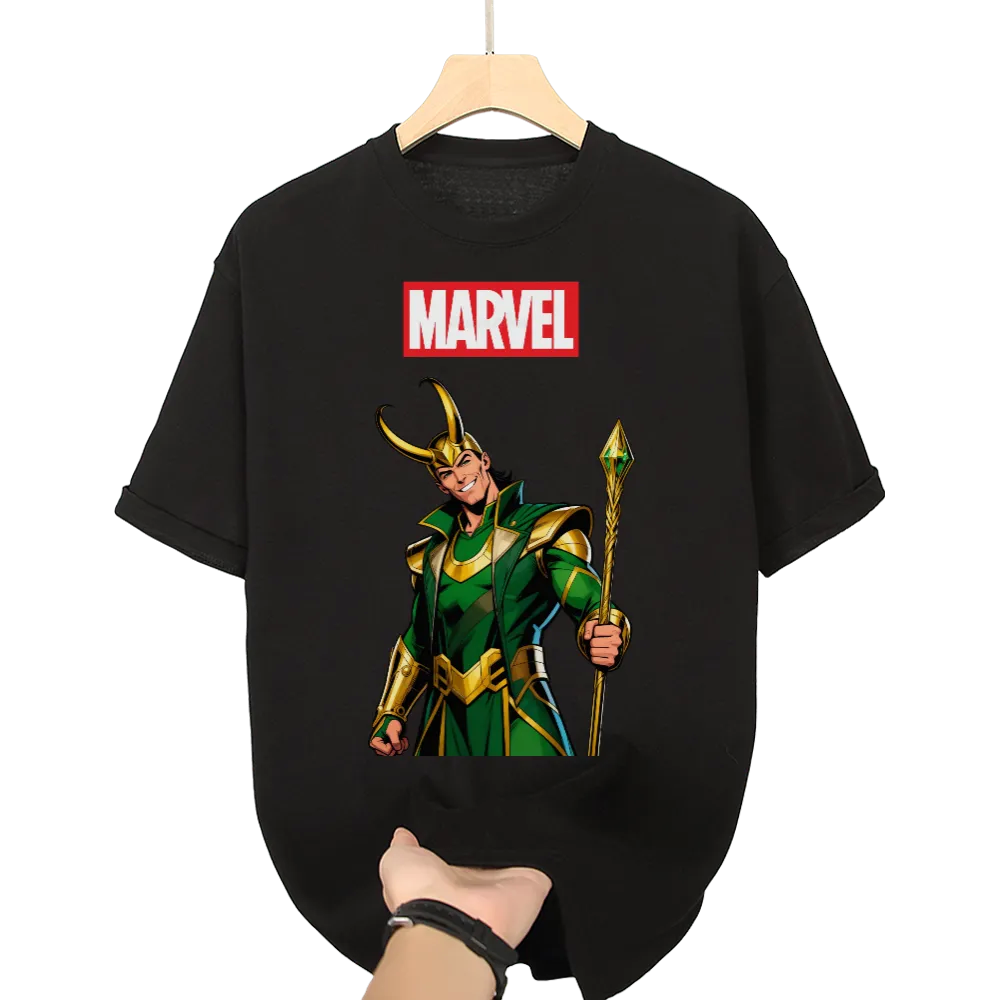 Marvel Loki Graphic T - Shirt - Channel the Mischievous Charm of the God of Mischief!