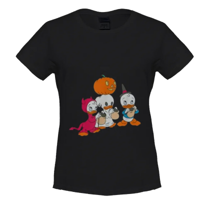 DuckTales Halloween Trick Or Treat Costume Portrait T-Shirt