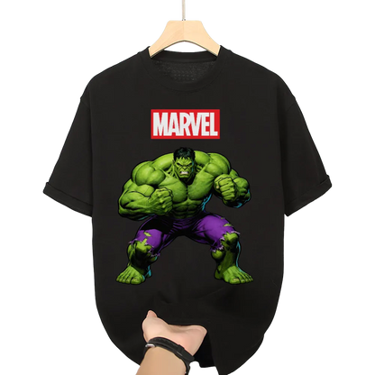 Marvel Hulk Graphic T - Shirt - Unleash the Unstoppable Green Goliath!