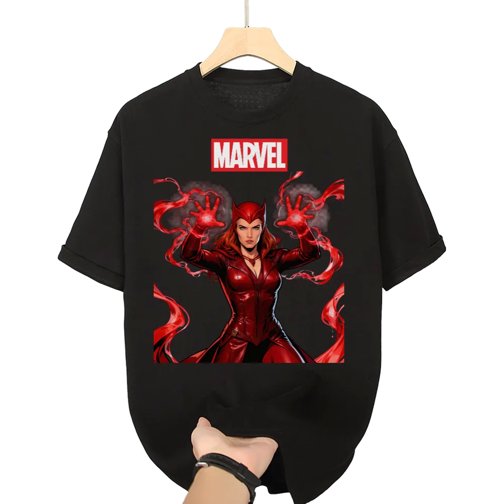 Marvel Scarlet Witch Graphic T - Shirt - Unleash the Chaos Magic!