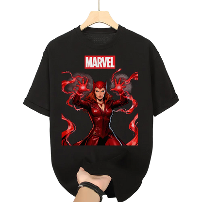 Marvel Scarlet Witch Graphic T - Shirt - Unleash the Chaos Magic!