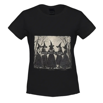 Basic Witch Halloween T Shirt Women Vintage Graphic Coffee Tees Shirt Short Sleeve Casual Funny Halloween Party Shirts