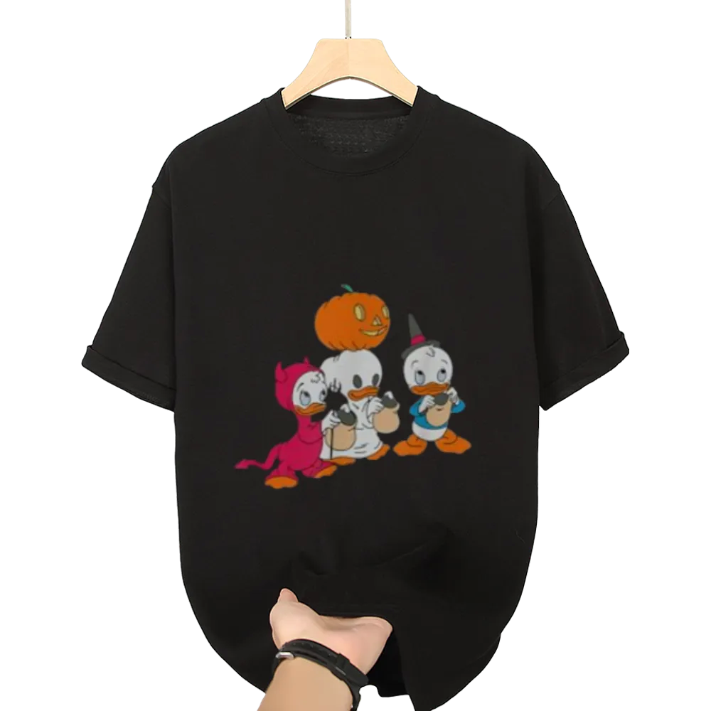 DuckTales Halloween Trick Or Treat Costume Portrait T-Shirt