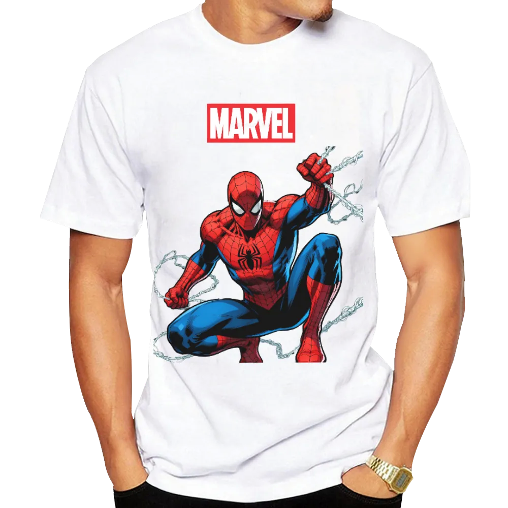 Marvel Spider - Man Graphic T - Shirt - Swing into Action with the Friendly Neighborhood Hero!
