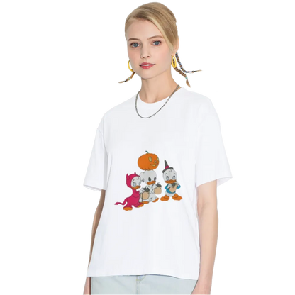 DuckTales Halloween Trick Or Treat Costume Portrait T-Shirt
