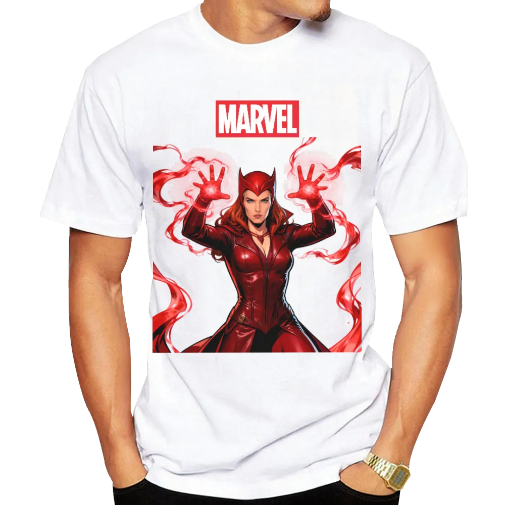 Marvel Scarlet Witch Graphic T - Shirt - Unleash the Chaos Magic!