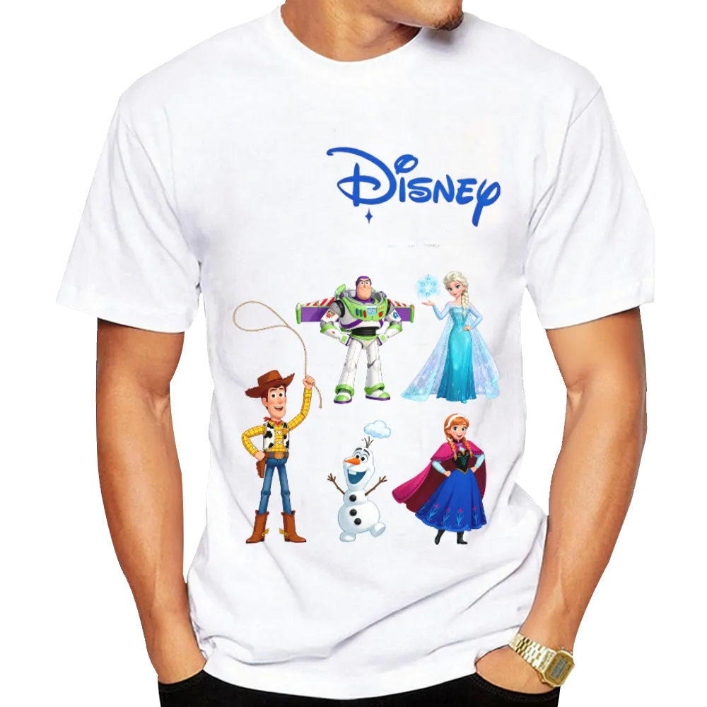 Disney Classics T-Shirt Woody Buzz Elsa Anna  Olaf