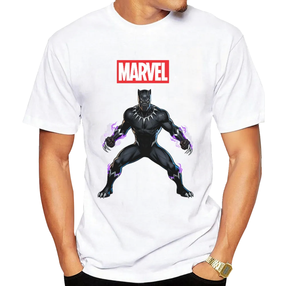Marvel Black Panther Graphic T - Shirt - Embrace the Power of Wakanda!
