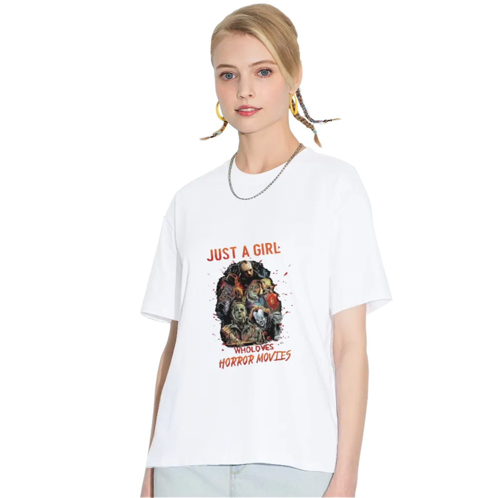 Halloween Graphic & Letter Print T-Shirt, Casual Short Sleeve Top For Spring & Summer