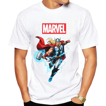 Marvel Thor Graphic T - Shirt - Wield the Power of Mjolnir!