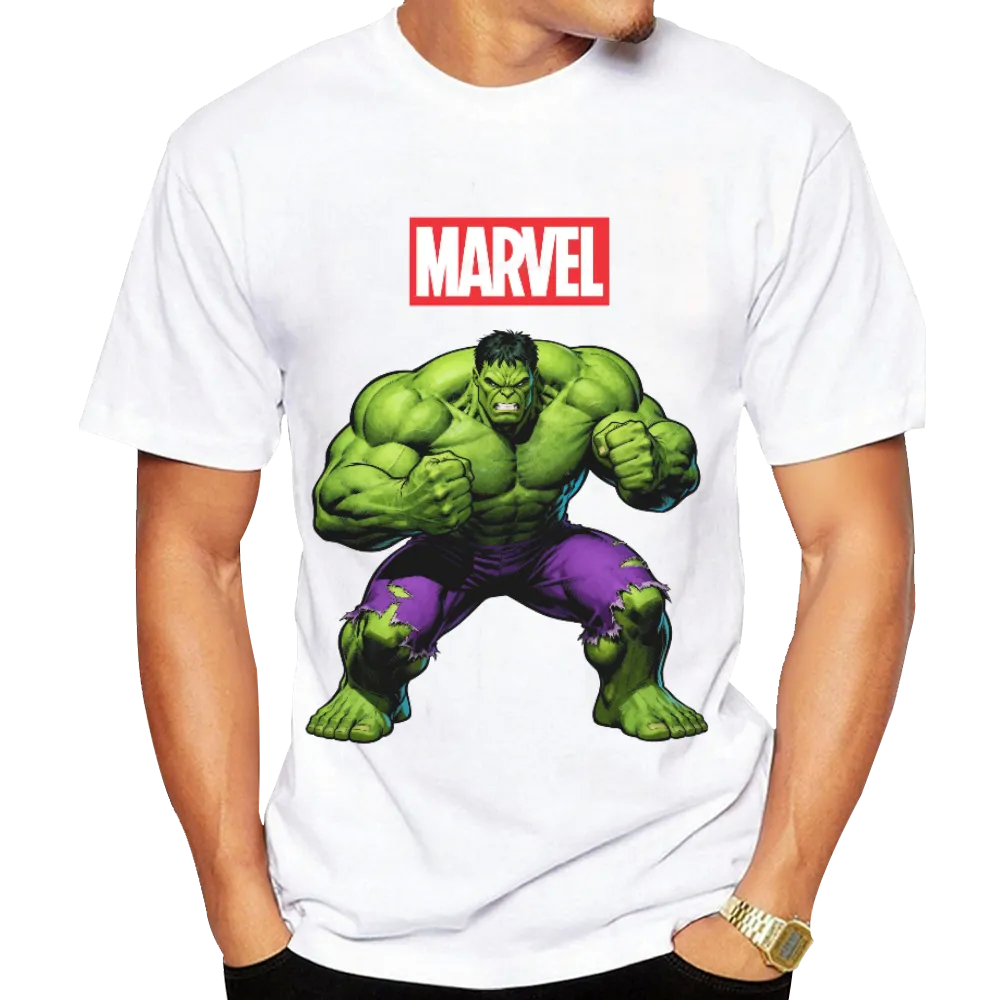 Marvel Hulk Graphic T - Shirt - Unleash the Unstoppable Green Goliath!
