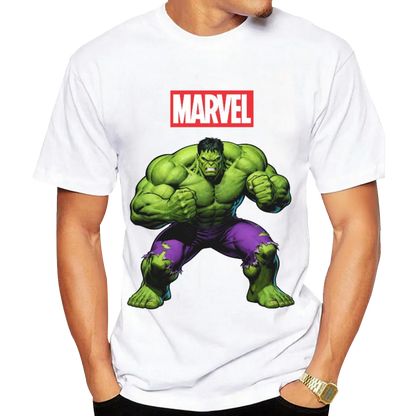 Marvel Hulk Graphic T - Shirt - Unleash the Unstoppable Green Goliath!