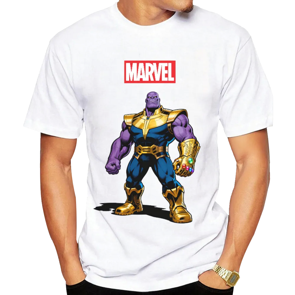 Marvel Thanos Graphic T - Shirt - Wield the Power of the Infinity Gauntlet!