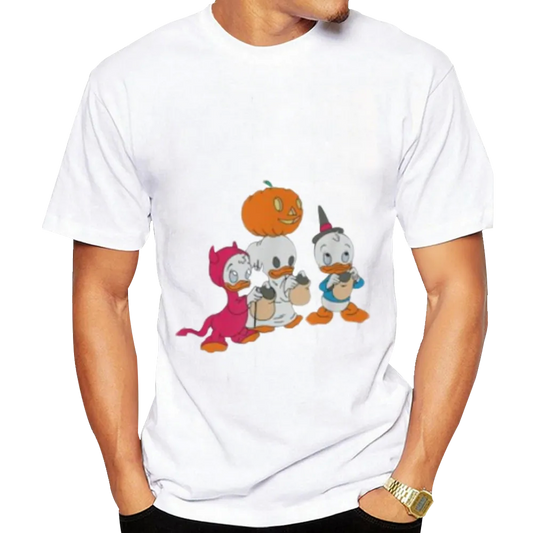 DuckTales Halloween Trick Or Treat Costume Portrait T-Shirt