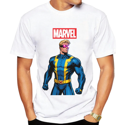 Marvel Cyclops Graphic T - Shirt - Embrace the Optic Blast Power!