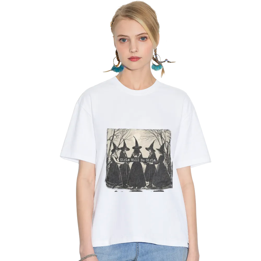 Basic Witch Halloween T Shirt Women Vintage Graphic Coffee Tees Shirt Short Sleeve Casual Funny Halloween Party Shirts