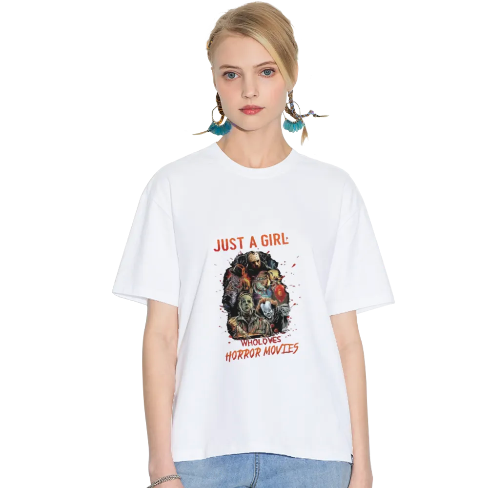 Halloween Graphic & Letter Print T-Shirt, Casual Short Sleeve Top For Spring & Summer