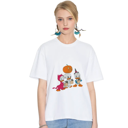 DuckTales Halloween Trick Or Treat Costume Portrait T-Shirt