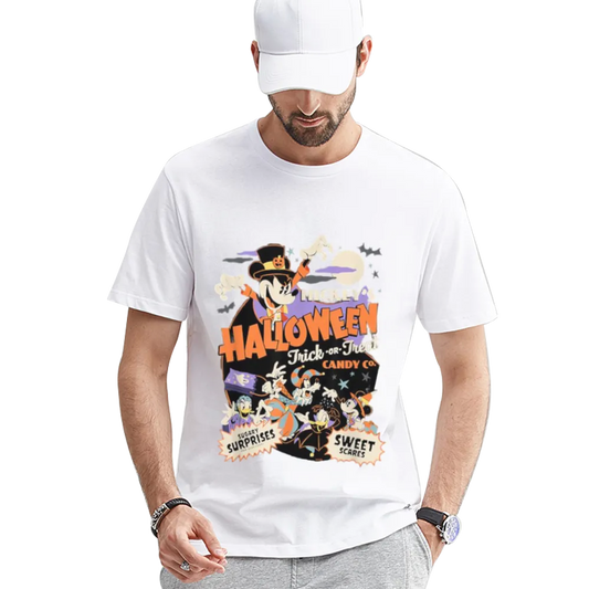 Trendy Mickey Halloween Graphic Tee | Perfect for Spooky Season Vibes