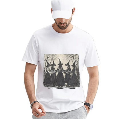 Basic Witch Halloween T Shirt Women Vintage Graphic Coffee Tees Shirt Short Sleeve Casual Funny Halloween Party Shirts