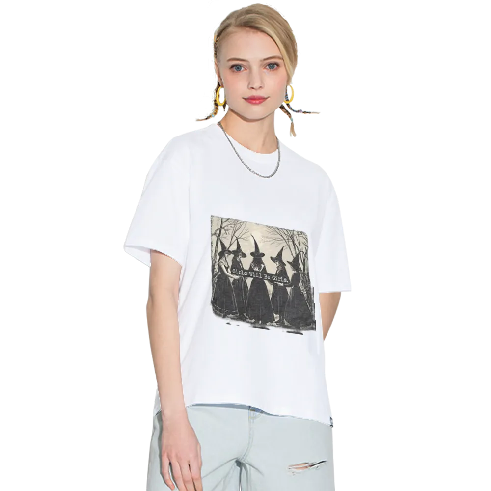 Basic Witch Halloween T Shirt Women Vintage Graphic Coffee Tees Shirt Short Sleeve Casual Funny Halloween Party Shirts