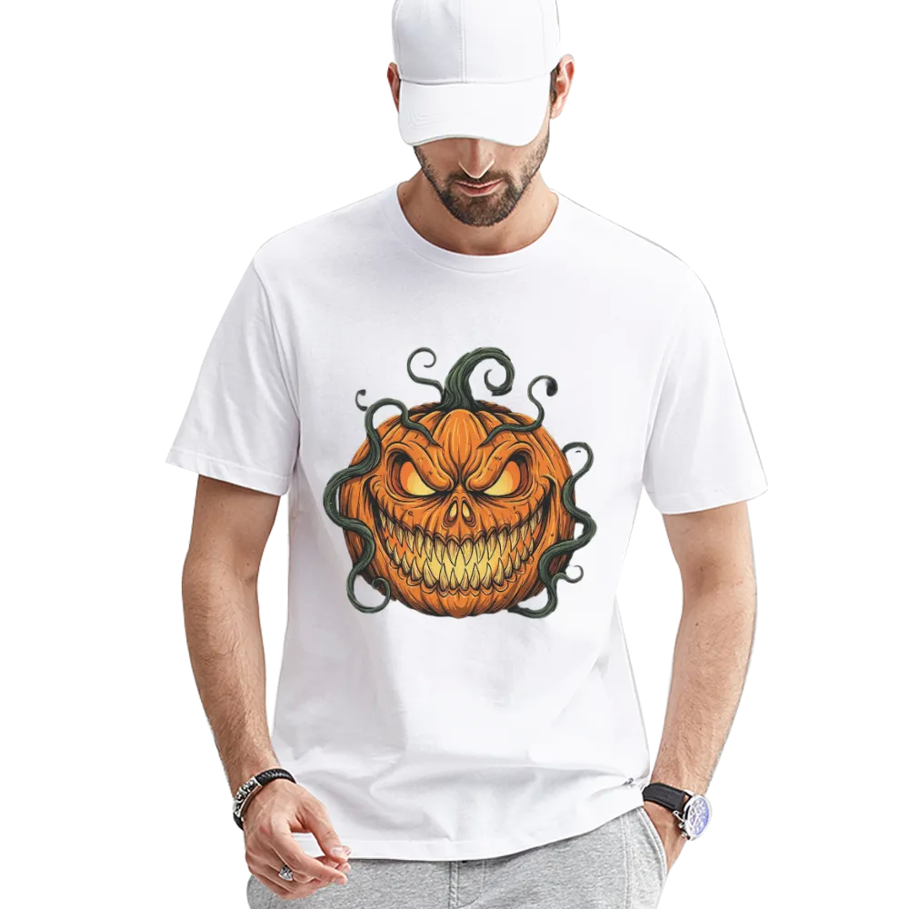 Scary Halloween Pumpkin Graphic Tee