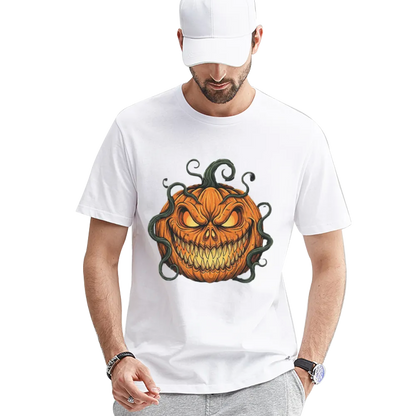 Scary Halloween Pumpkin Graphic Tee