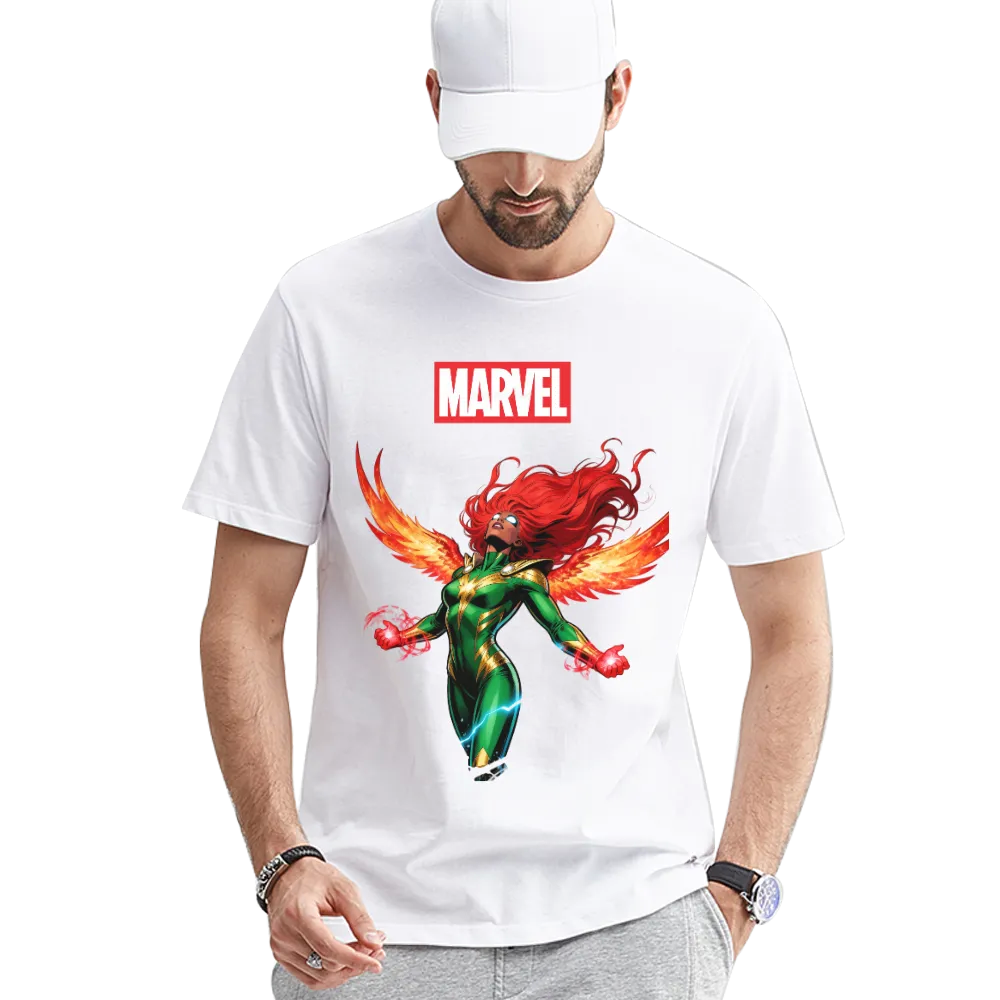 Marvel Phoenix Force Jean Grey Graphic Tee - Unleash the Cosmic Power!
