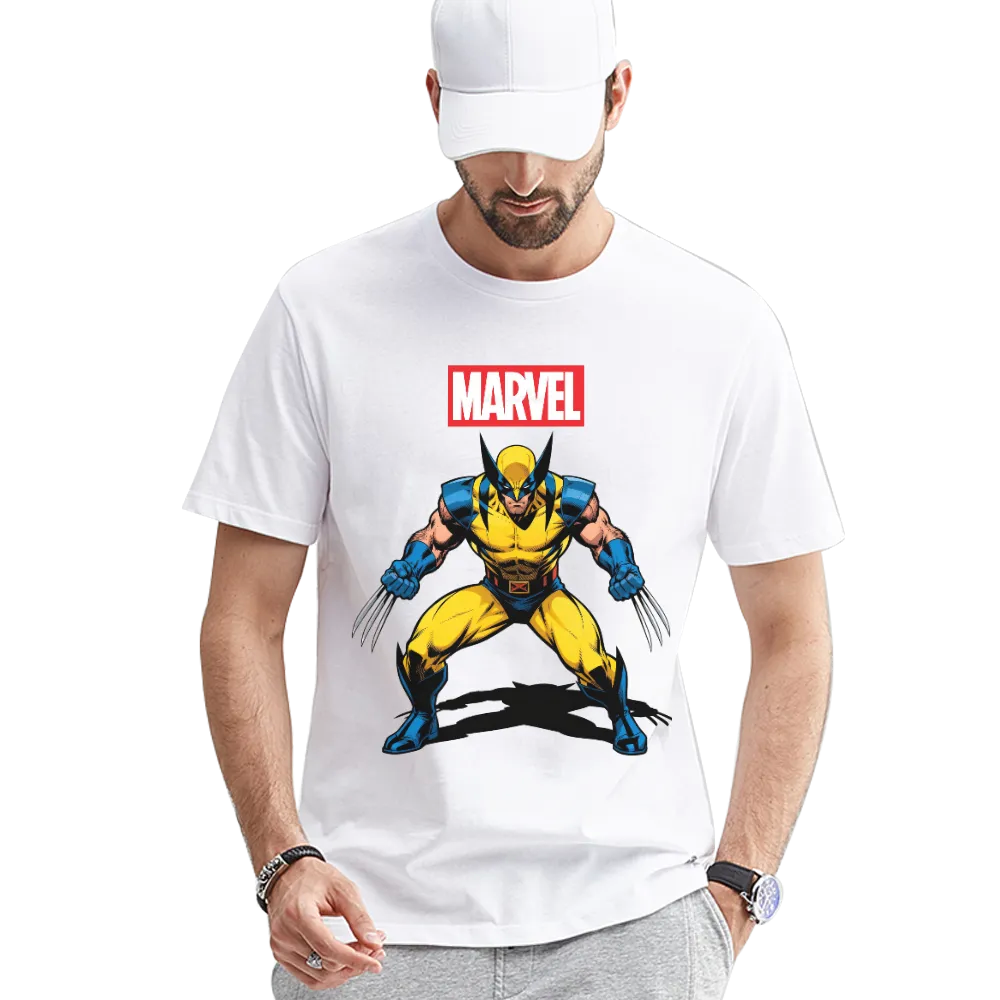 Marvel Wolverine Graphic T - Shirt - Unleash the Adamantium Fury!