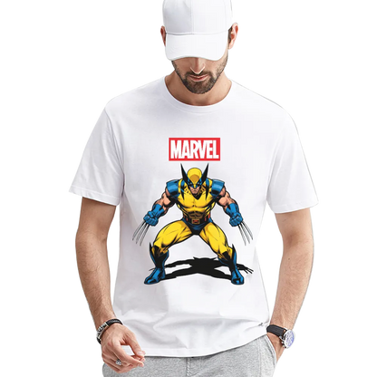 Marvel Wolverine Graphic T - Shirt - Unleash the Adamantium Fury!