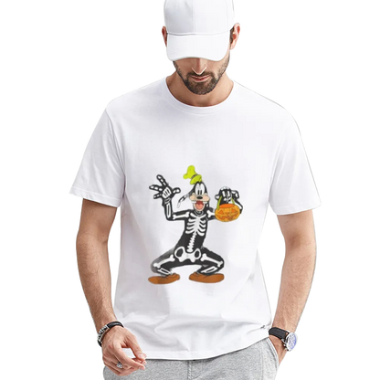 Goofy Skeleton Halloween T-Shirt