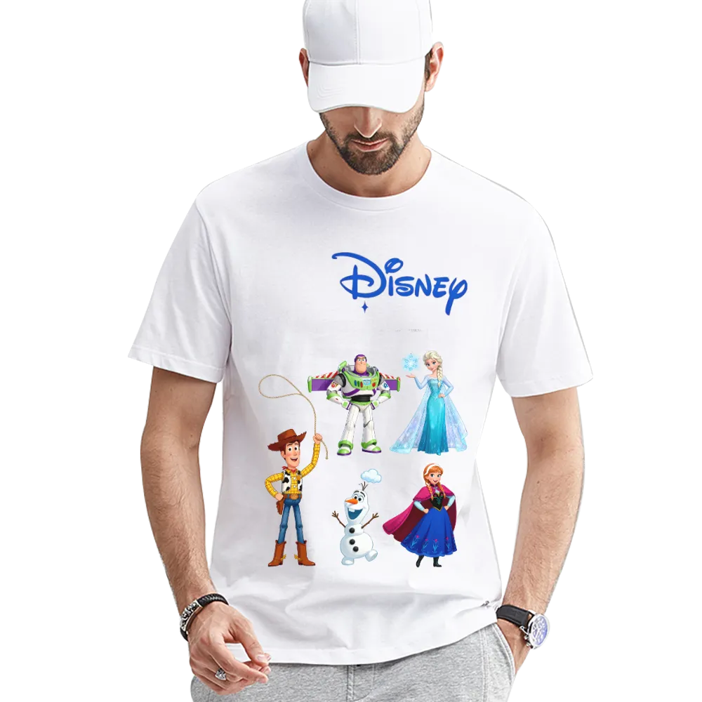 Disney Classics T-Shirt Woody Buzz Elsa Anna  Olaf