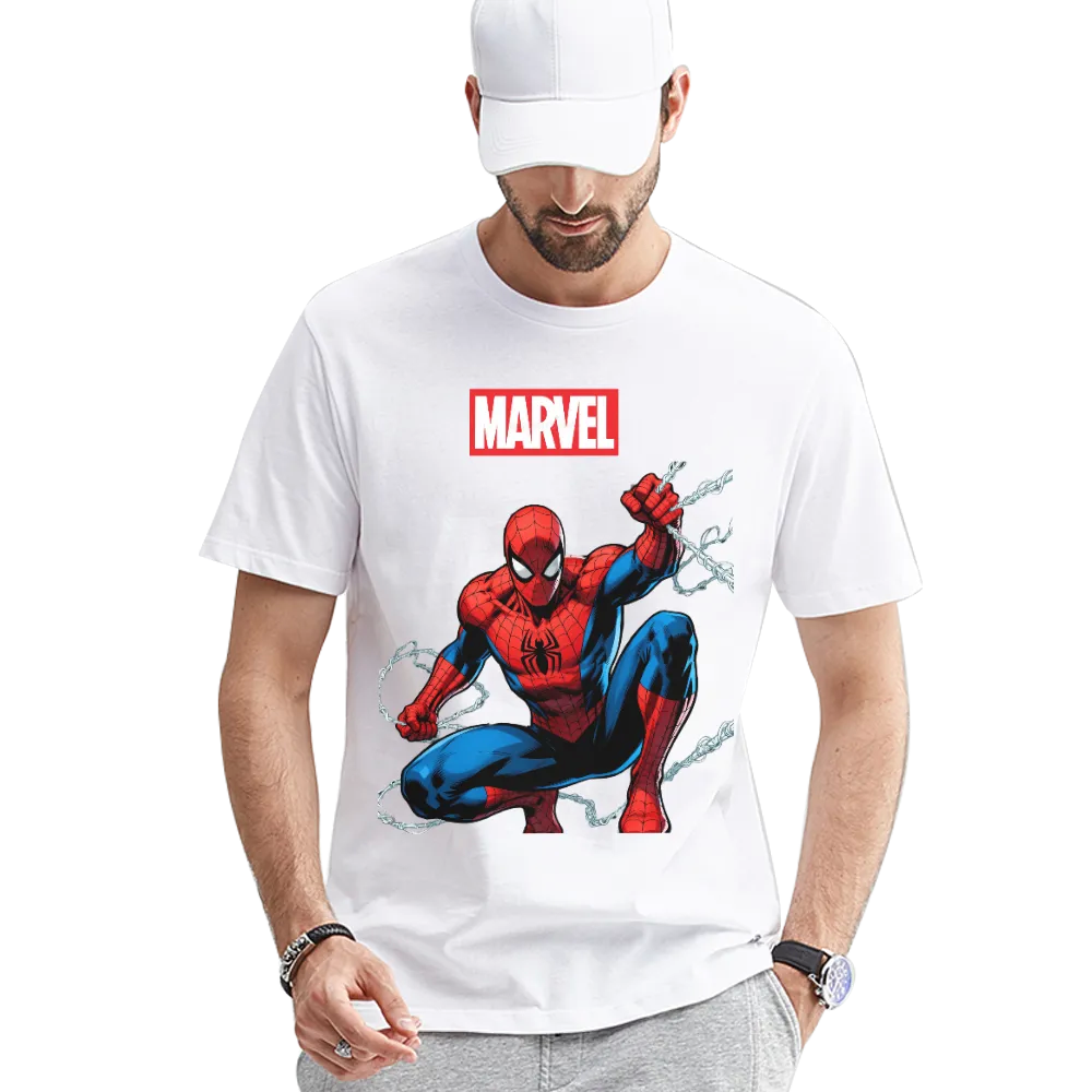 Marvel Spider - Man Graphic T - Shirt - Swing into Action with the Friendly Neighborhood Hero!