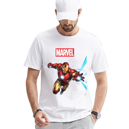 Marvel Iron Man Graphic T - Shirt - Embrace the Power of Tony Stark!
