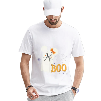 Disney Minnie Mouse Cute Little Ghost Boo Halloween T-Shirt