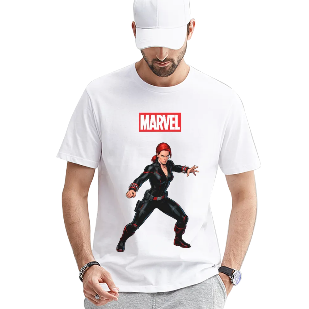 Marvel Black Widow Graphic T - Shirt - Unleash the Grace and Power of the World's Deadliest Spy!