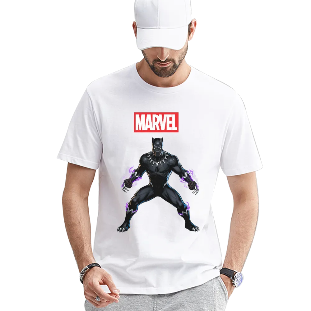 Marvel Black Panther Graphic T - Shirt - Embrace the Power of Wakanda!