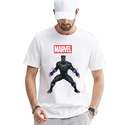 Marvel Black Panther Graphic T - Shirt - Embrace the Power of Wakanda!