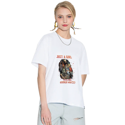 Halloween Graphic & Letter Print T-Shirt, Casual Short Sleeve Top For Spring & Summer