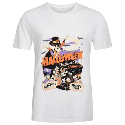 Trendy Mickey Halloween Graphic Tee | Perfect for Spooky Season Vibes