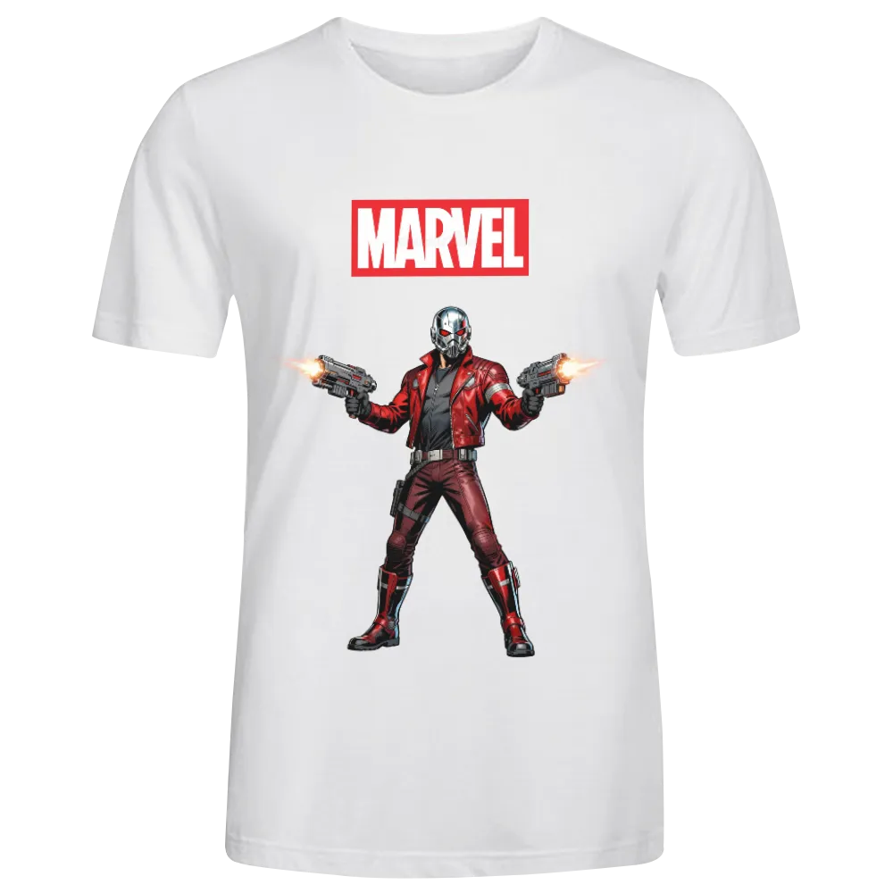 Marvel Star - Lord Graphic T - Shirt - Embrace the Swagger of the Galaxy's Legendary Outlaw!