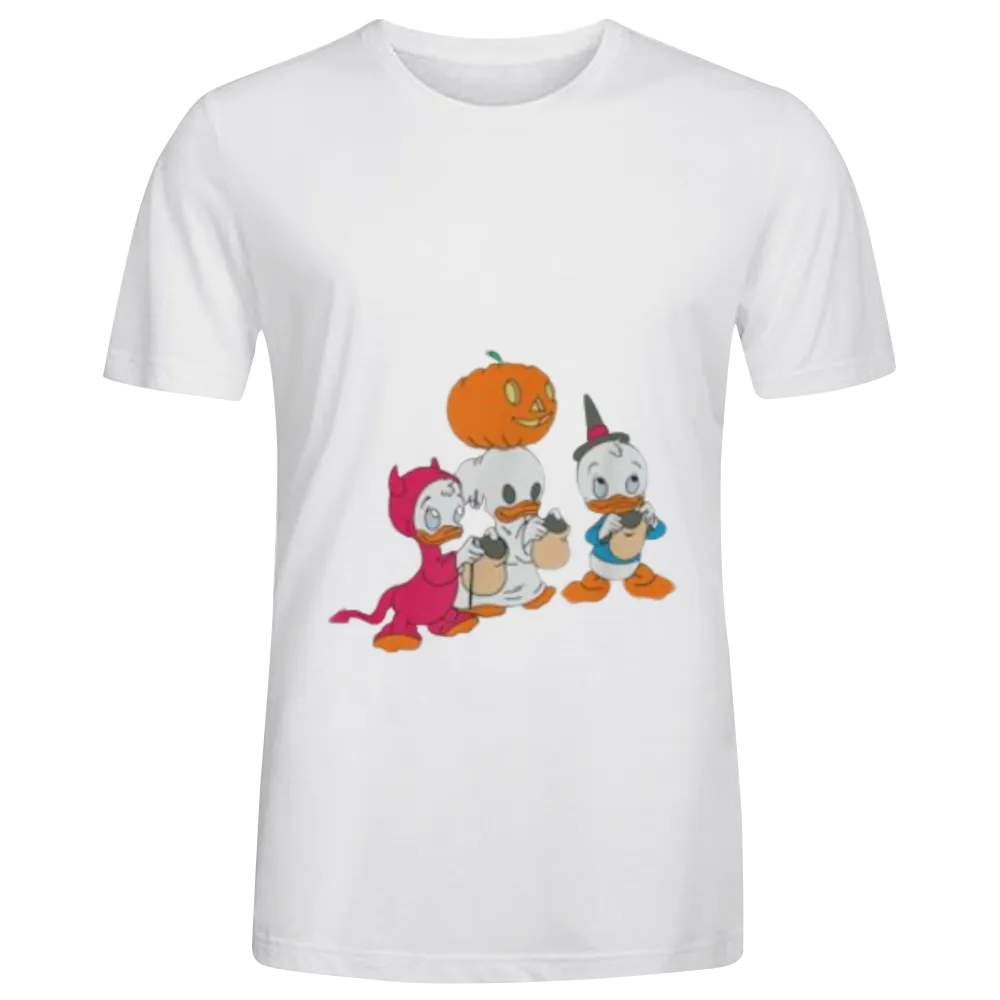 DuckTales Halloween Trick Or Treat Costume Portrait T-Shirt