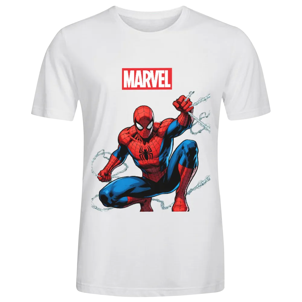 Marvel Spider - Man Graphic T - Shirt - Swing into Action with the Friendly Neighborhood Hero!