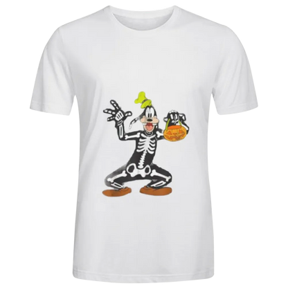 Goofy Skeleton Halloween T-Shirt