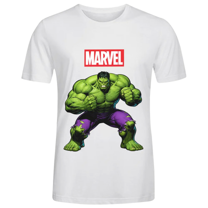 Marvel Hulk Graphic T - Shirt - Unleash the Unstoppable Green Goliath!